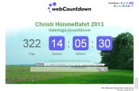Countdown Vatertag